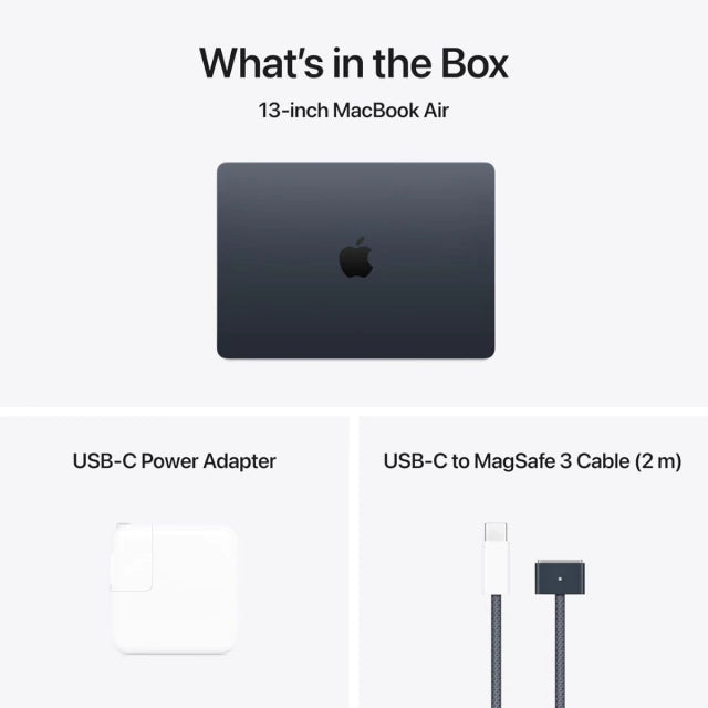 MacBook Air 15" - M4 - 24GB - 512GB SSD - Meia-noite - Imagem 7