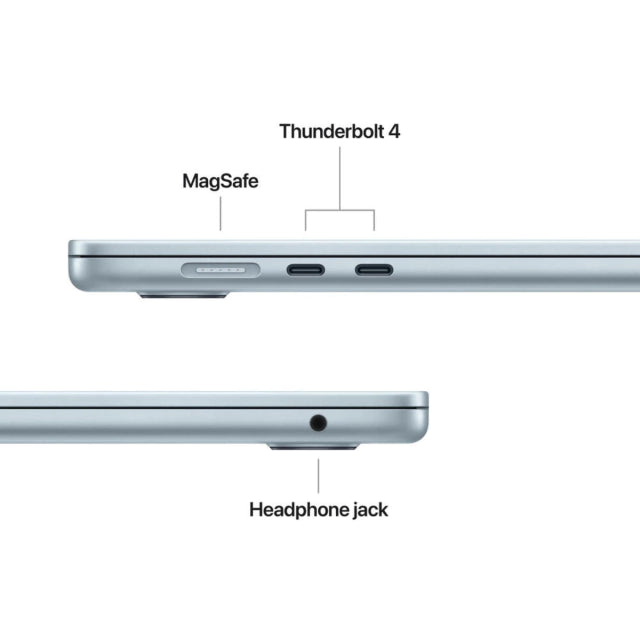 MacBook Air 13" - M5 - 16GB (CPU 10 | GPU 8) - 512GB SSD - Azul-Céu - Imagem 6