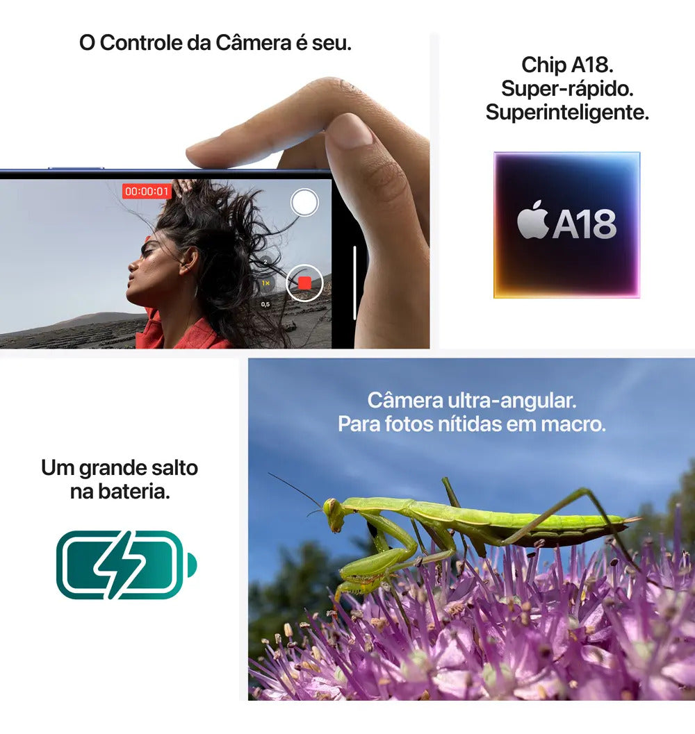 Apple iPhone 15 128GB Preto - Imagem 9