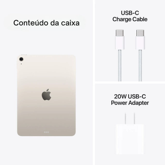 iPad Air M4 - 11" - Wi-Fi - 256GB - Estelar - Imagem 6